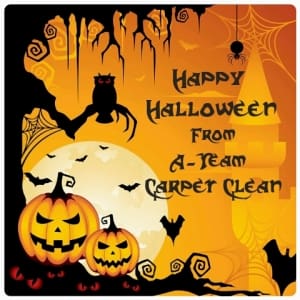 Happy Halloween from A-Team Carpet Clean.