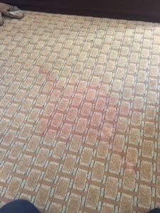 A floor with many small squares on it